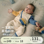 哈衣连体衣 男宝宝婴儿衣服长袖 戴维贝拉新生儿爬服2026春装 新款