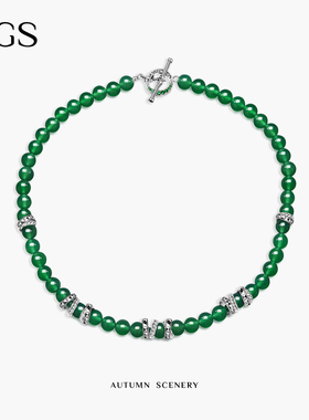 新中式设计款玛瑙气质项链