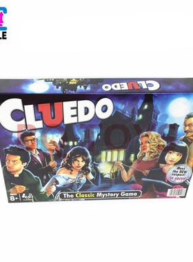 2018外贸跨境热销英文桌游2-6人推理破案游戏Classic Cluedo Game