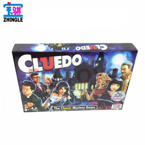 2018外贸跨境热销英文桌游2-6人推理破案游戏Classic Cluedo Game