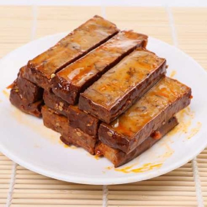 成都豆腐干包装素肉蛋白油豆干150克x5袋下饭菜休闲食品烧烤香辣