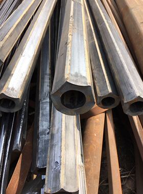 外圆内六方管 外径60mm内六角45mm六方管 外六内圆管外40x22六角