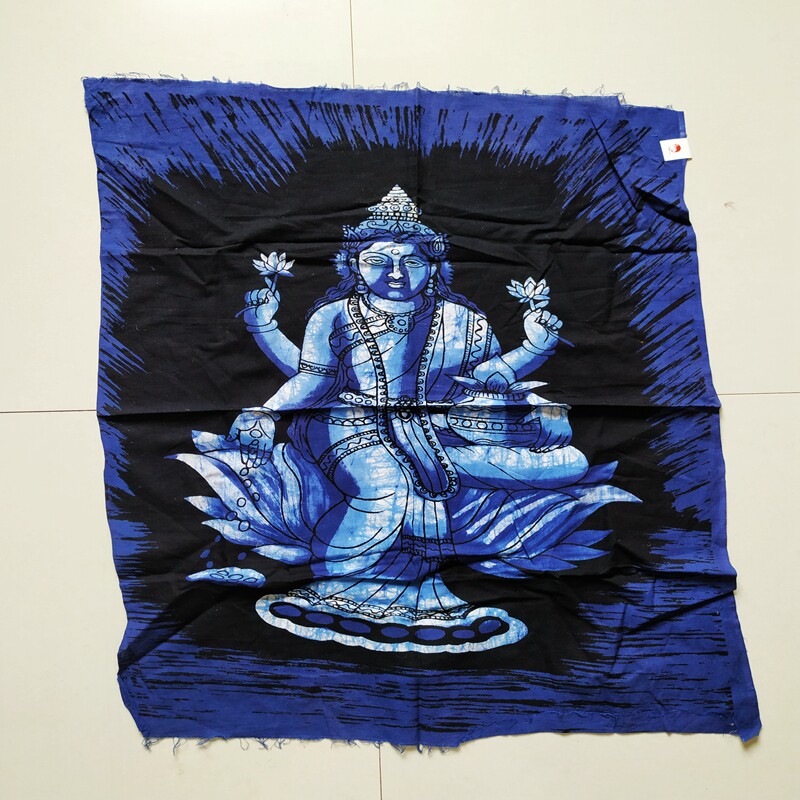 印度教新款神像瑜伽馆冥想装饰蜡染艺术品家居饰品风水