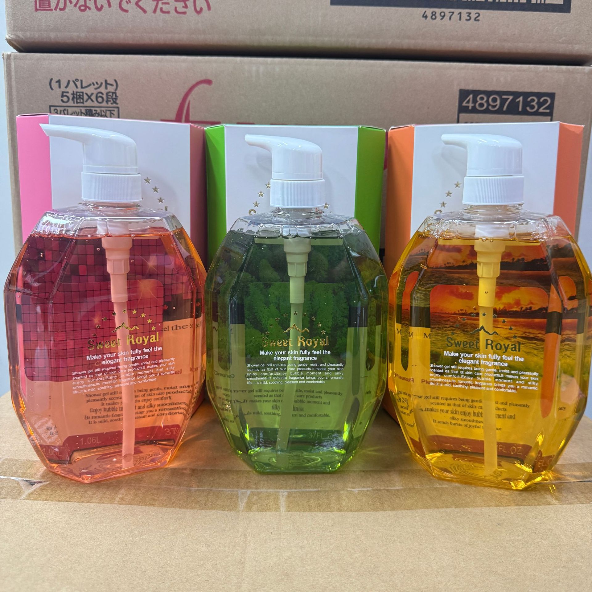 桂芭娇蕊密润香氛沐浴露欢沁水润
