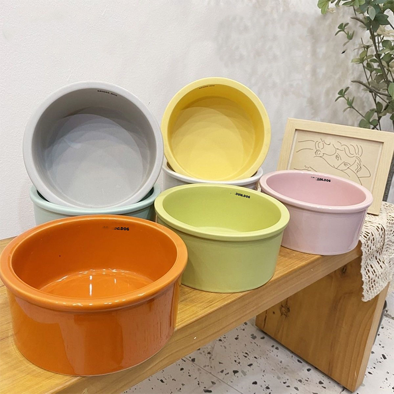 BD平替陶瓷宠物水碗大号大容量