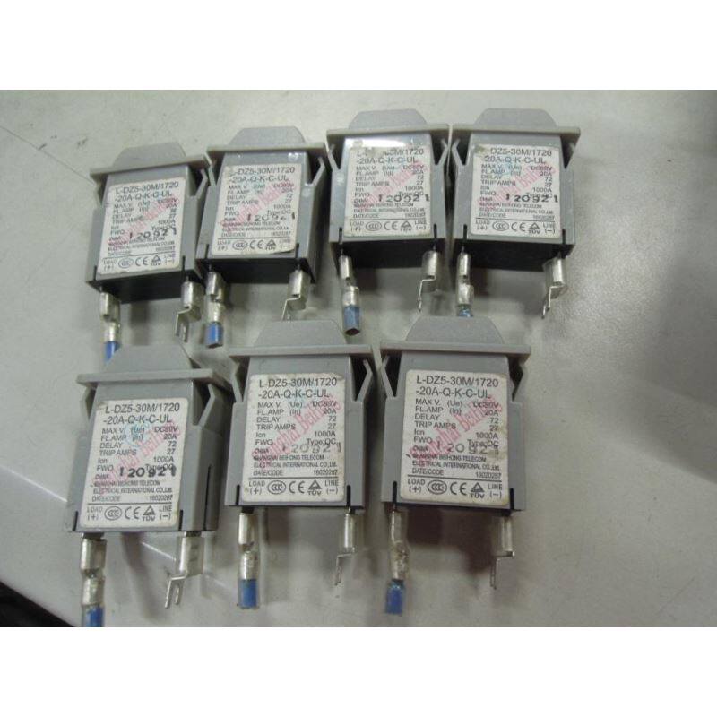 原直流断路器开关L-DZ5-30M/1720-20A-Q-K-C-UL DC80V 20A 1P