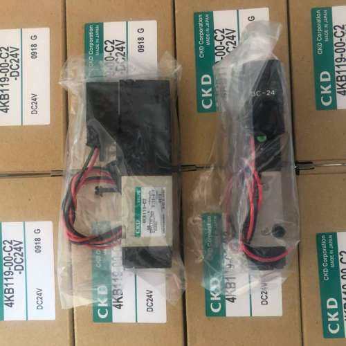 CKD电磁阀4KB119-00-C2-DC24V 4KB119-C2电磁阀DC24V现货