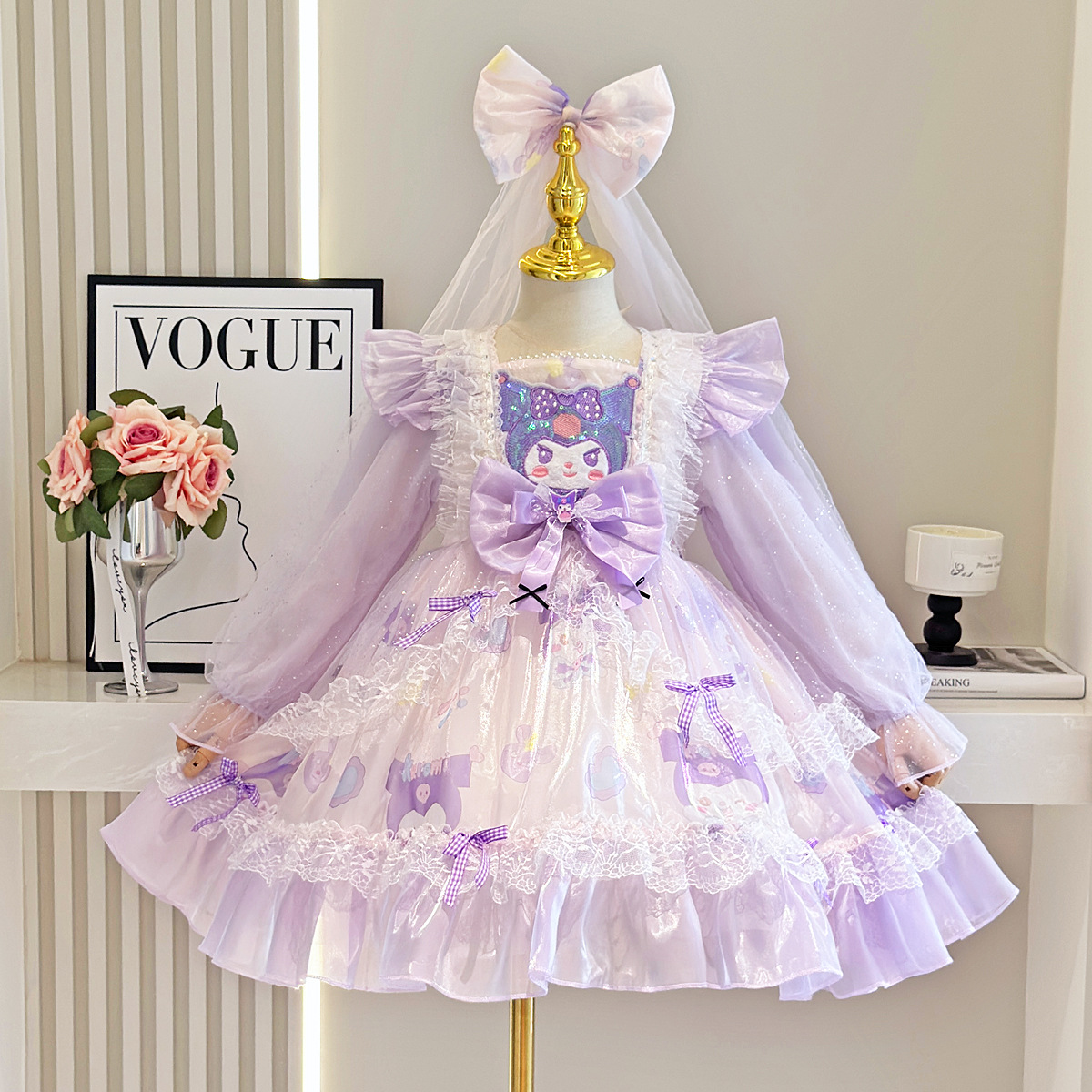 女童公主裙2025秋童超仙洛丽塔
