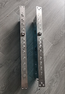 600指纹锁专用双活双快半钢6068加长大霸王锁体 600