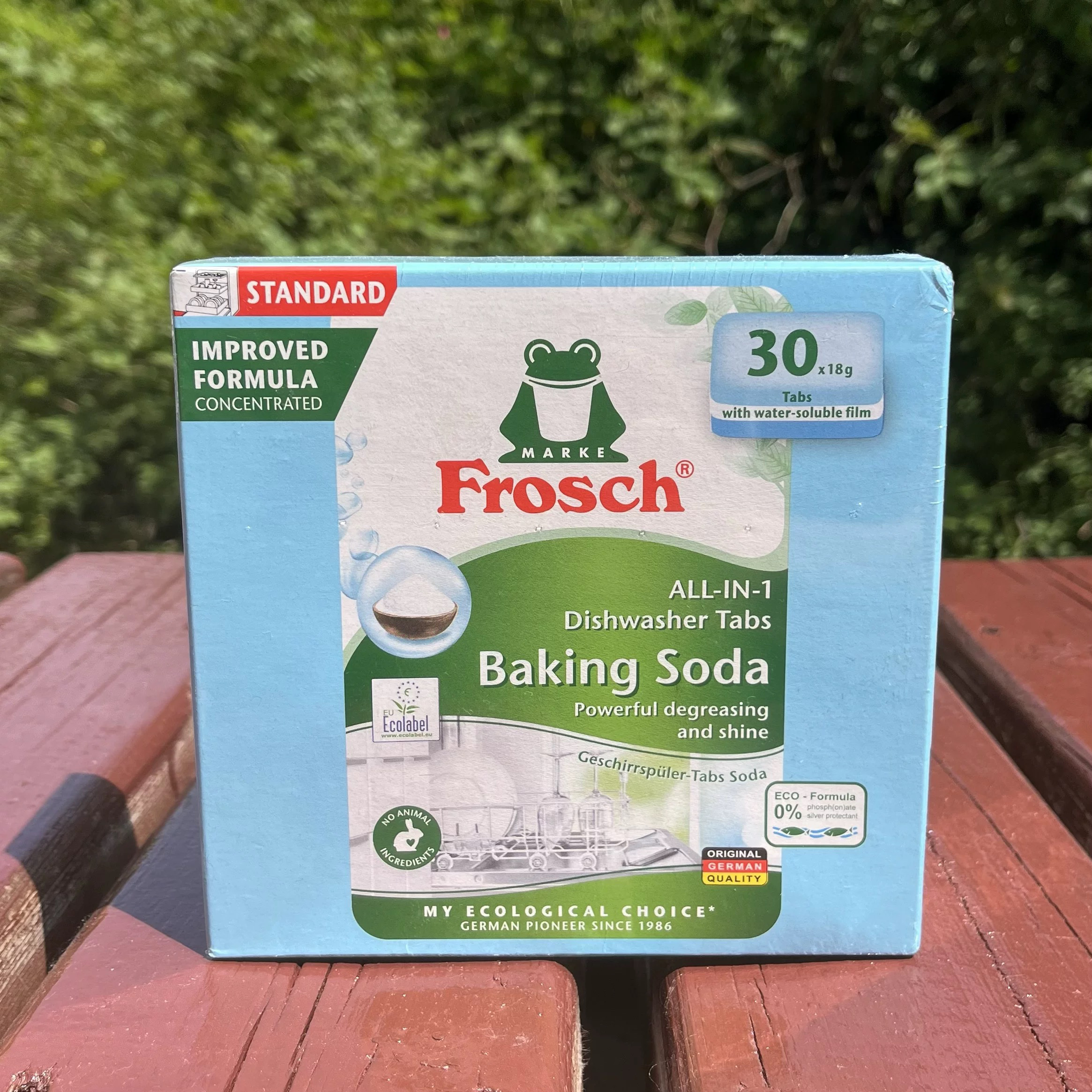 德国进口frosc洗碗机专用洗涤剂洗碗块去油污去味除垢小苏打30块