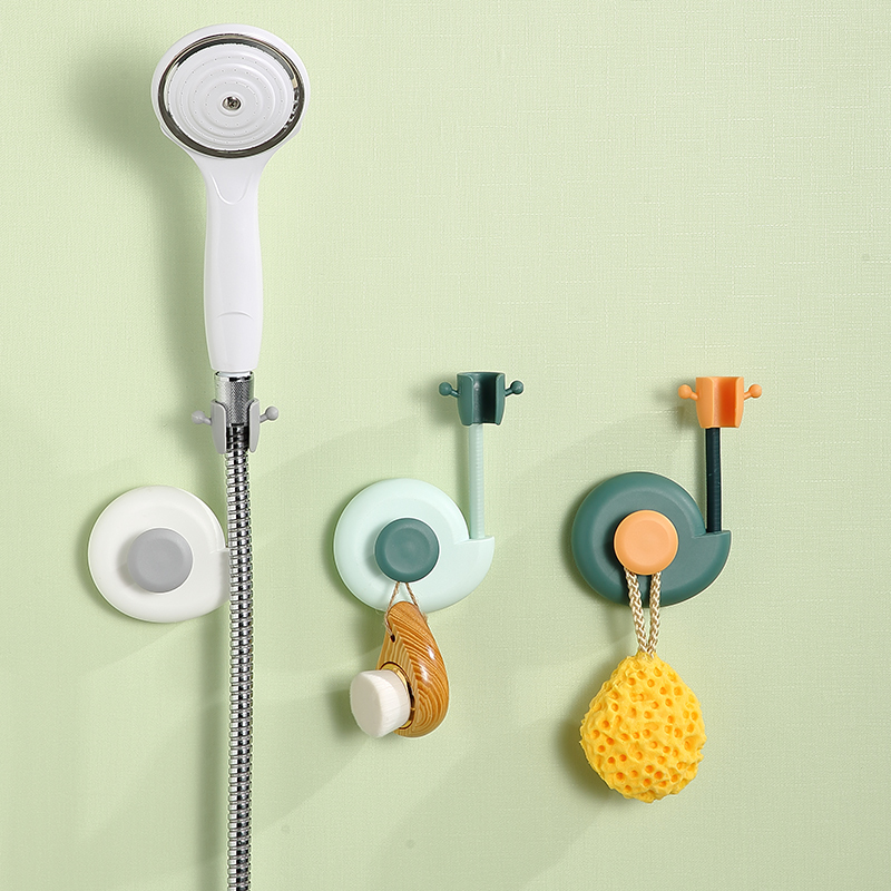 戴胜免打孔花洒支架万向摇头