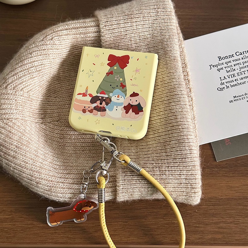 小米Mixflip硬壳可爱圣诞树插画