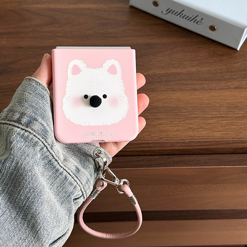 小米Mixflip硬壳可爱粉色少女心