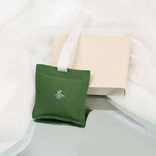 全季酒店同款禅茶香包车载香薰挂件汽车出风口除异味衣柜香薰包