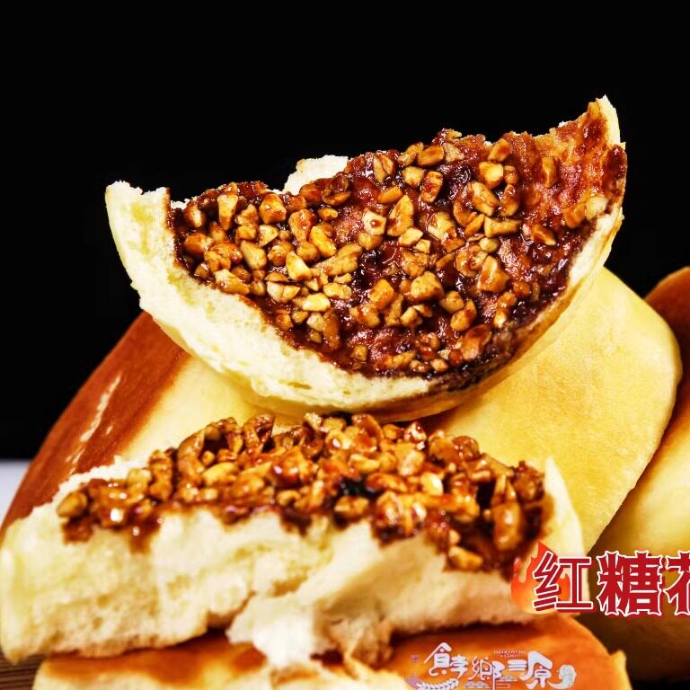 胶东喜饼威海文登特产送礼馈赠纯手工烙制花饽饽大馒头喜馍闰月糕