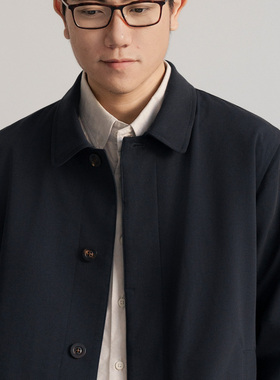 Arba设计 J137 春秋高级轻通勤CLEANFIT精纺羊毛混纺抗皱JI简夹克