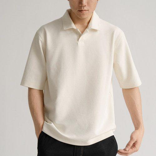 ARBA夏轻通勤新疆棉抗皱短袖POLO