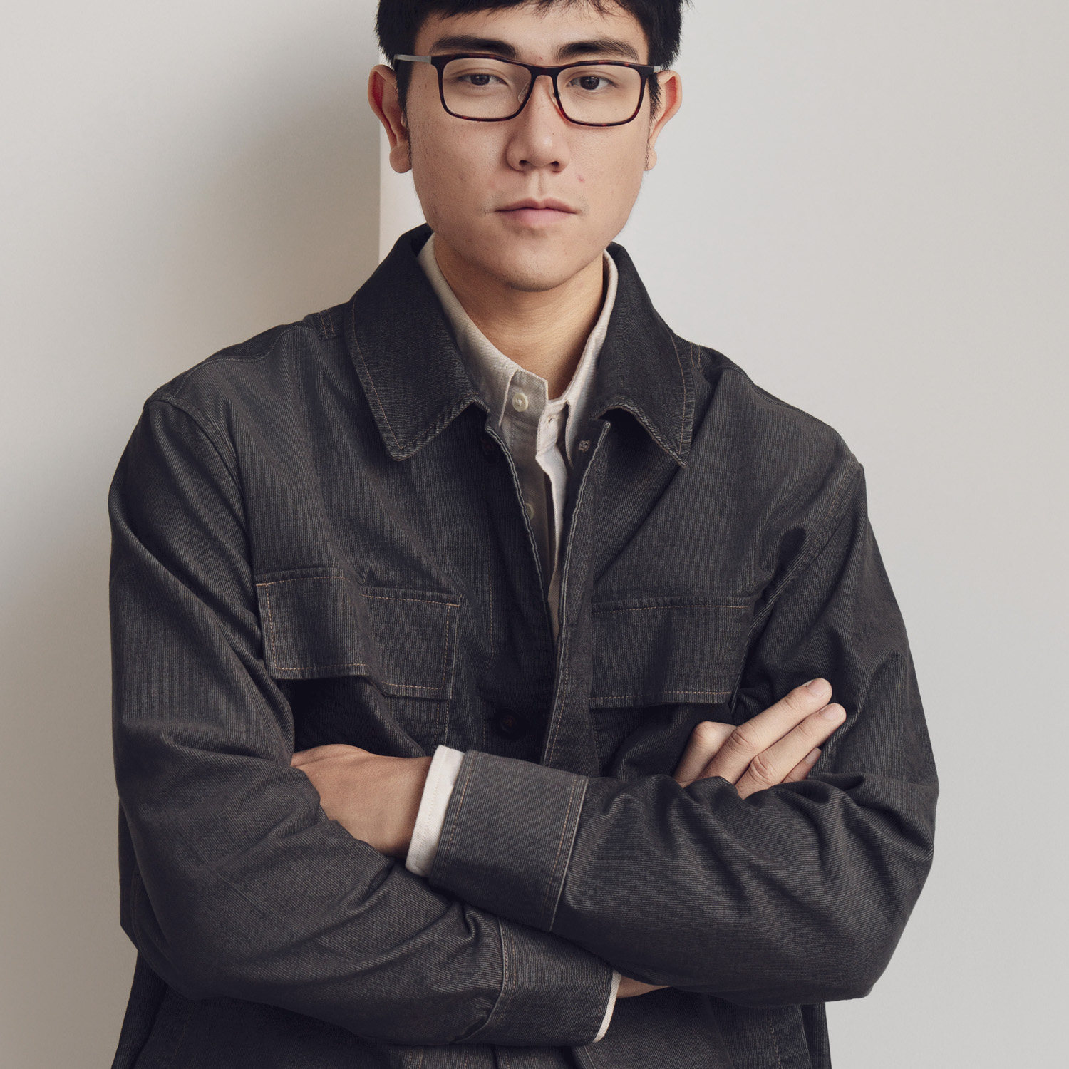 ARBA轻通勤新疆棉灯芯绒弹简夹克