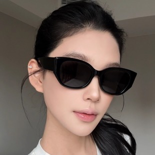 弗瑞姆眼镜猫眼墨镜防晒太阳眼镜显脸小遮颧骨高级感粗框BC242