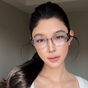 弗瑞姆眼镜新款 黑边框BC334 高级感小框圆框显瘦小脸搭配时尚