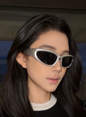 弗瑞姆潮流未来风运动太阳镜欧美Y2K风护目镜时尚墨镜女眼镜124