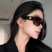 弗瑞姆眼镜新款 太阳眼镜大框墨镜458 太阳镜金标走线设计厚框时尚