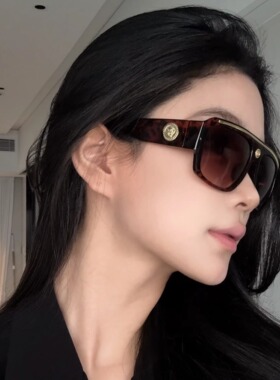 弗瑞姆金标走线厚框大框太阳镜