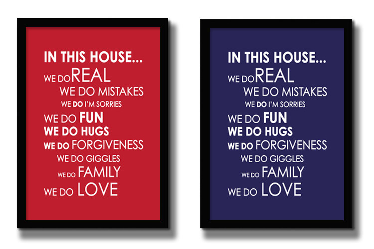 我们热爱英文励志海报有框画装饰画现代画挂画墙画壁画英文字母画