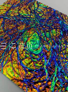 新材料贴片山石彦页金箔