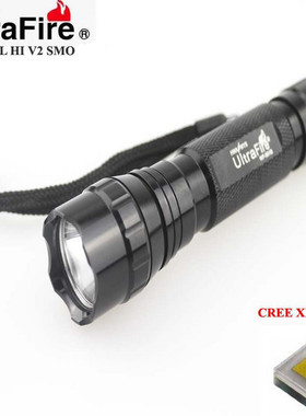 UltraFire 501B CREE XP-L HI V3 1200流明LED强光手电筒18650电