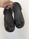 扣 花高级感黑钻白钻适配crocs卡洛驰可拆卸鞋 芭蕾蝴蝶结洞洞鞋 鞋