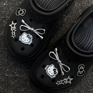 凯蒂乐园洞洞鞋鞋花Hellokitty适配crocs卡洛驰洞洞鞋配饰鞋扣