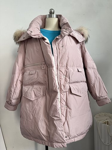 韩版宽松大码休闲羽绒服