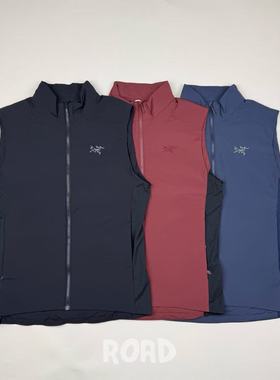 始祖鸟Arc'teryx  Atom Vest 男子刺绣保暖立领棉服马甲