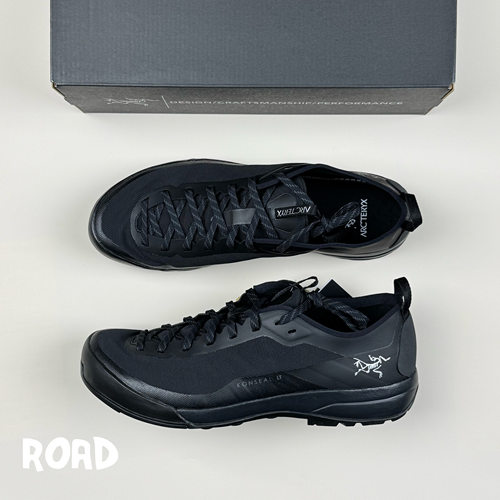 始祖鸟 Arc'teryx  Konseal Lt 轻量黑色低帮徒步男子休闲鞋