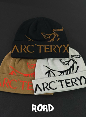 始祖鸟Arcteryx Logo 字母针织帽毛线帽男女同款保暖冷帽