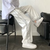 夏季潮流抽绳编制休闲运动裤501-1-K293-P55控价69，男装休闲裤，星座501-1