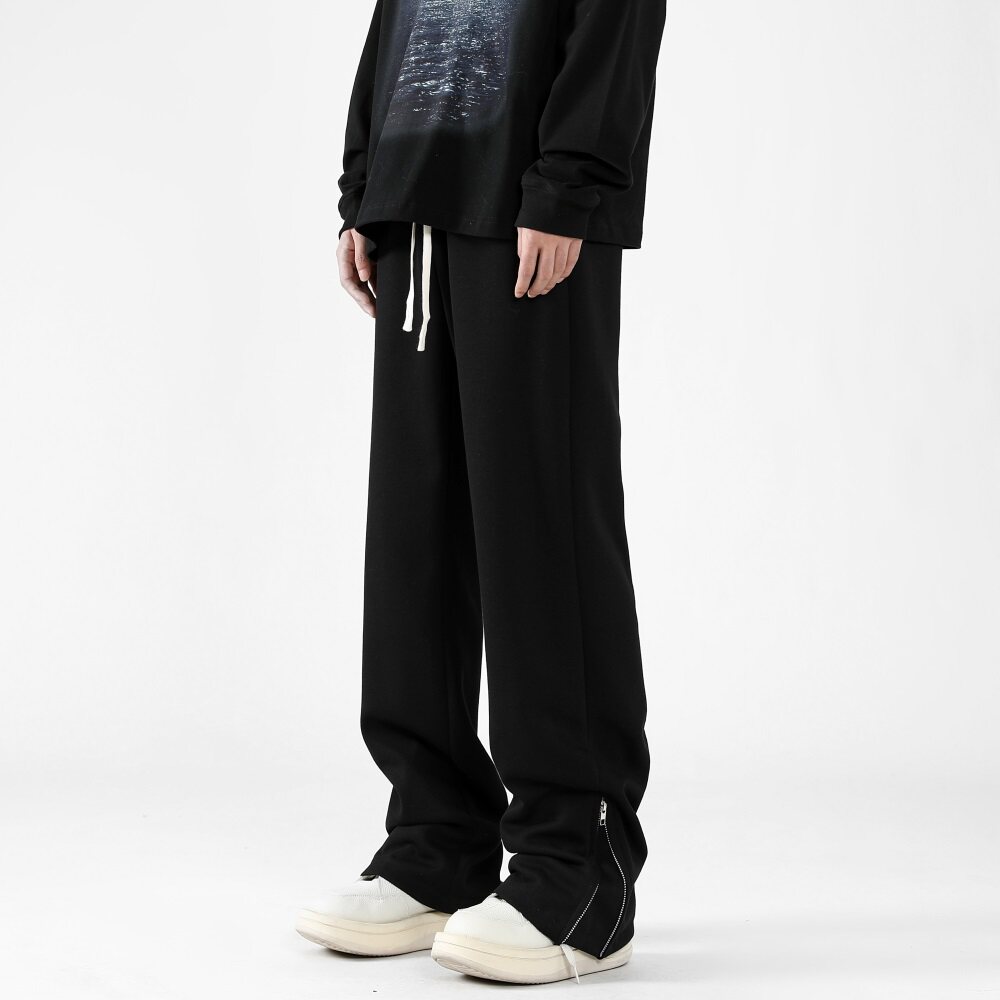 休闲拉链卫裤男501-1-K581-P45,男装休闲裤,星座501-1