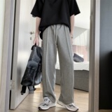 夏季薄款直筒卫裤501-1-K307-P35控价49，男装休闲裤，星座501-1