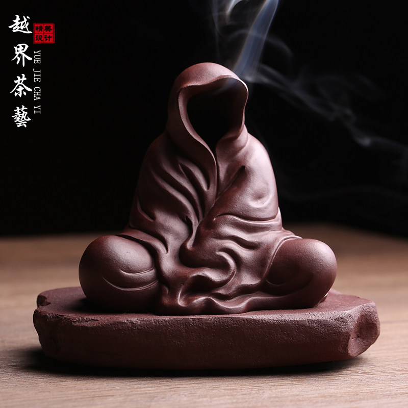 宜兴紫砂无相佛香炉名家