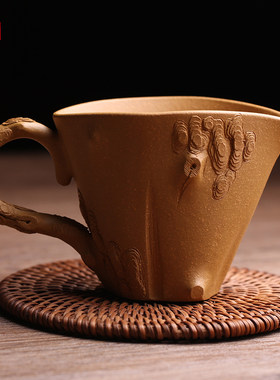 原矿紫砂茶杯公道杯分茶器
