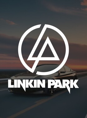 林肯公园Linkin Park汽车车贴摇滚乐队LOGO标志个性防水装饰贴纸