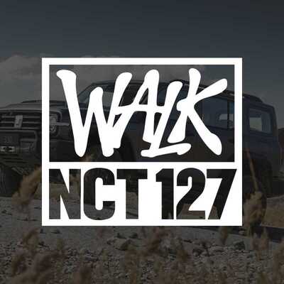 NCT127 WALK汽车车贴韩国男团黄仁俊朴志晟明星周边LOGO创意贴纸