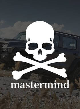 MMJ汽车车贴Mastermind JAPAN日本潮牌周边车窗行李笔记本贴纸