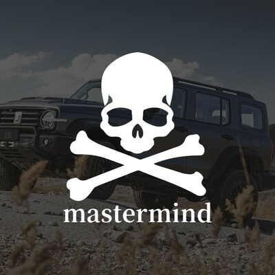 MMJ汽车车贴Mastermind JAPAN日本潮牌周边车窗行李笔记本贴纸