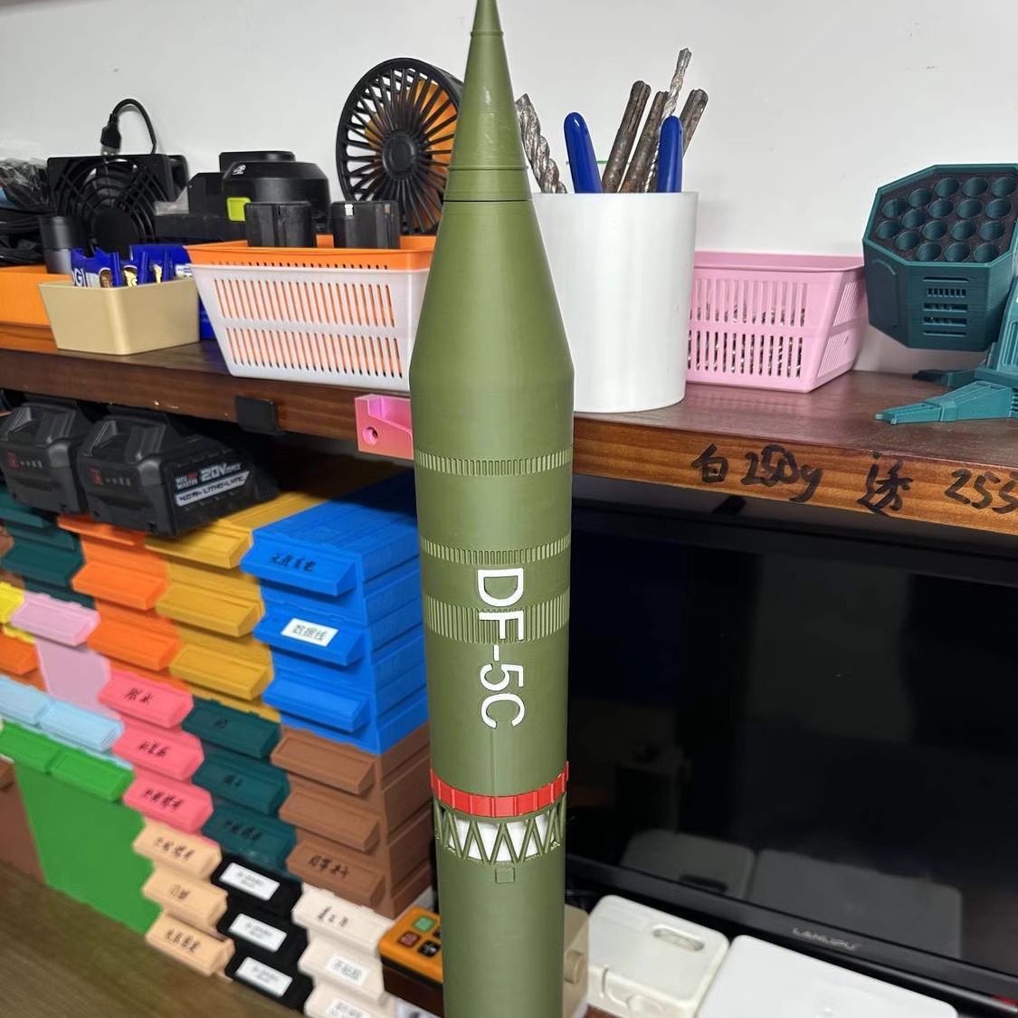 东风5c核导弹模型全球覆盖