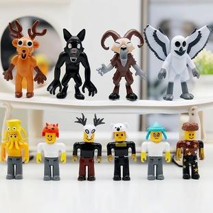 森林99夜公仔手办全套怪物鹿猫头鹰99Nights游戏周边玩具儿童礼物