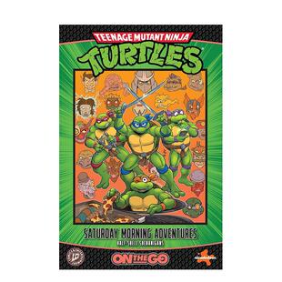 【预售】(预计3月出版)忍者神龟：周六早晨大冒险——出发：龟壳小闹剧 ?Teenage Mutant Ninja Turtles原版英文儿童漫画