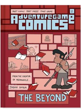 【现货】冒险游戏漫画：超越 第2册Adventuregame Comics: The Beyond (Book 2)英文漫画 原版图书进口外版书籍Jason Shiga Abram