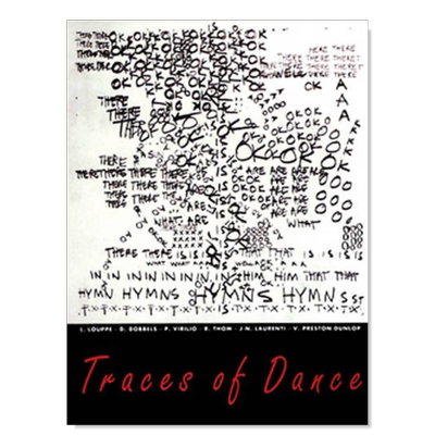 舞蹈的痕迹编图纸和符号Trace